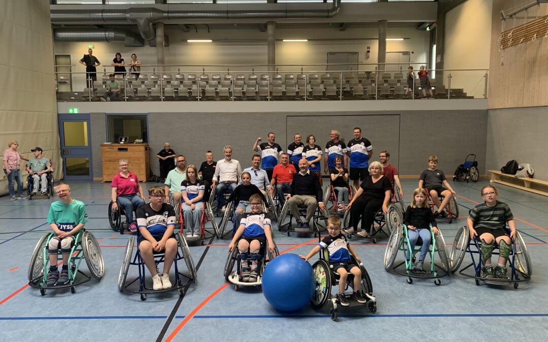 Viel Spaß und Ausprobieren beim ersten Inklusiven Sporttag in Gütersloh