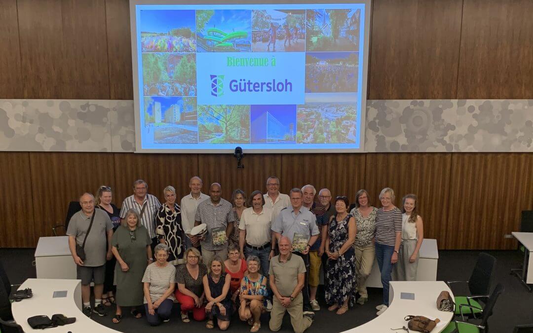 International Police Association aus Châteauroux zu Besuch in Gütersloh