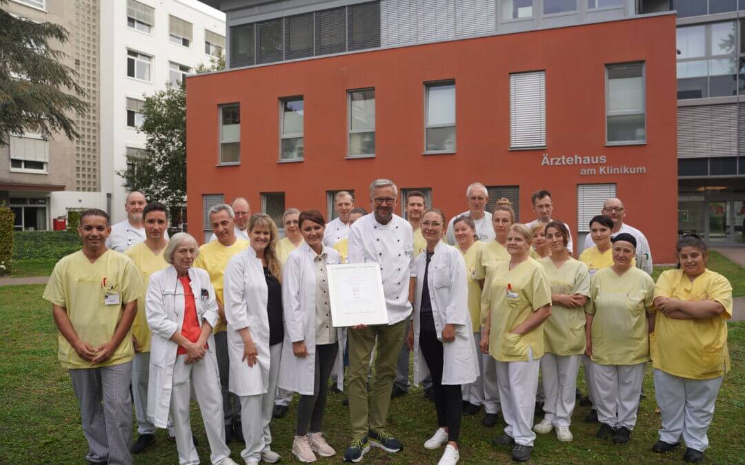 Ausgezeichnet: Die Küche im Klinikum Gütersloh erneut zertifiziert