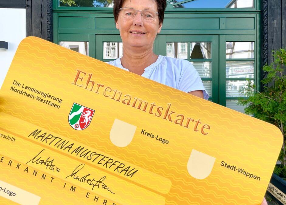 Ehrenamtskarte wird nun digital