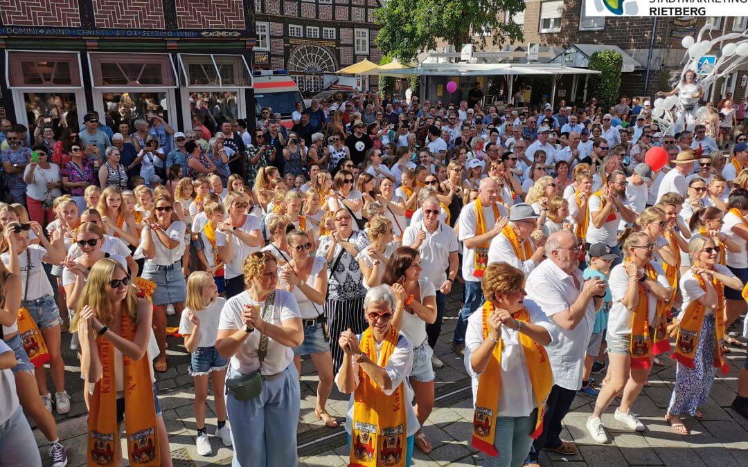 Deutlicher Sieg für Rietberger Tänzer