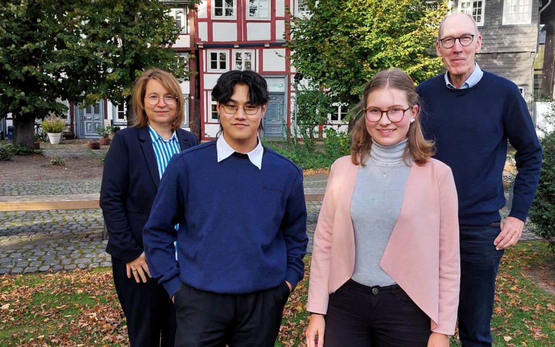 Bürgerstiftung fördert zwei neue Deutschlandstipendiaten