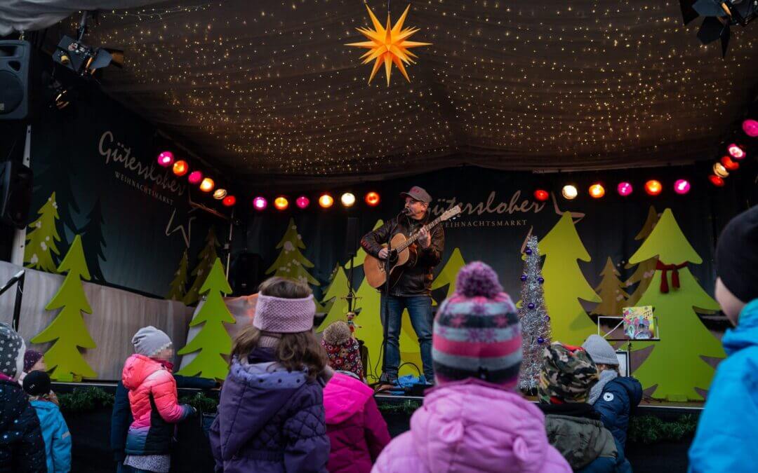 Bühnenprogramm des Gütersloher Weihnachtsmarkts