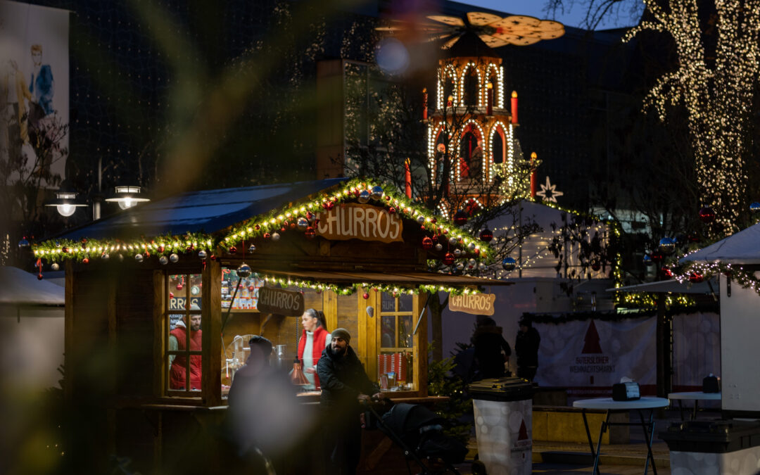 Gütersloher Weihnachtsmarkt vom 30. November bis zum 30. Dezember