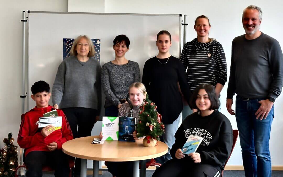 Vorlesewettbewerb in der Anne-Frank-Gesamtschule