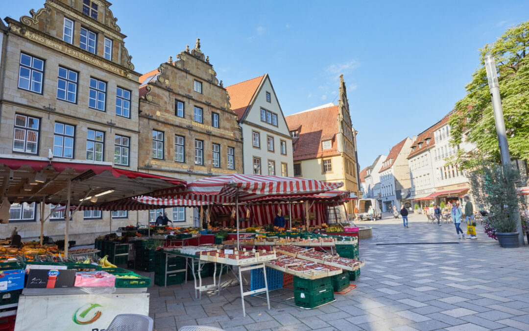 Start für Bielefelder Altstadtmarkt