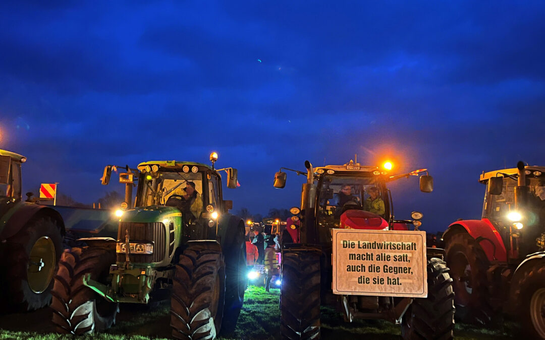 Deutschlandweiter Aktionstag der Landwirte am Mittwoch