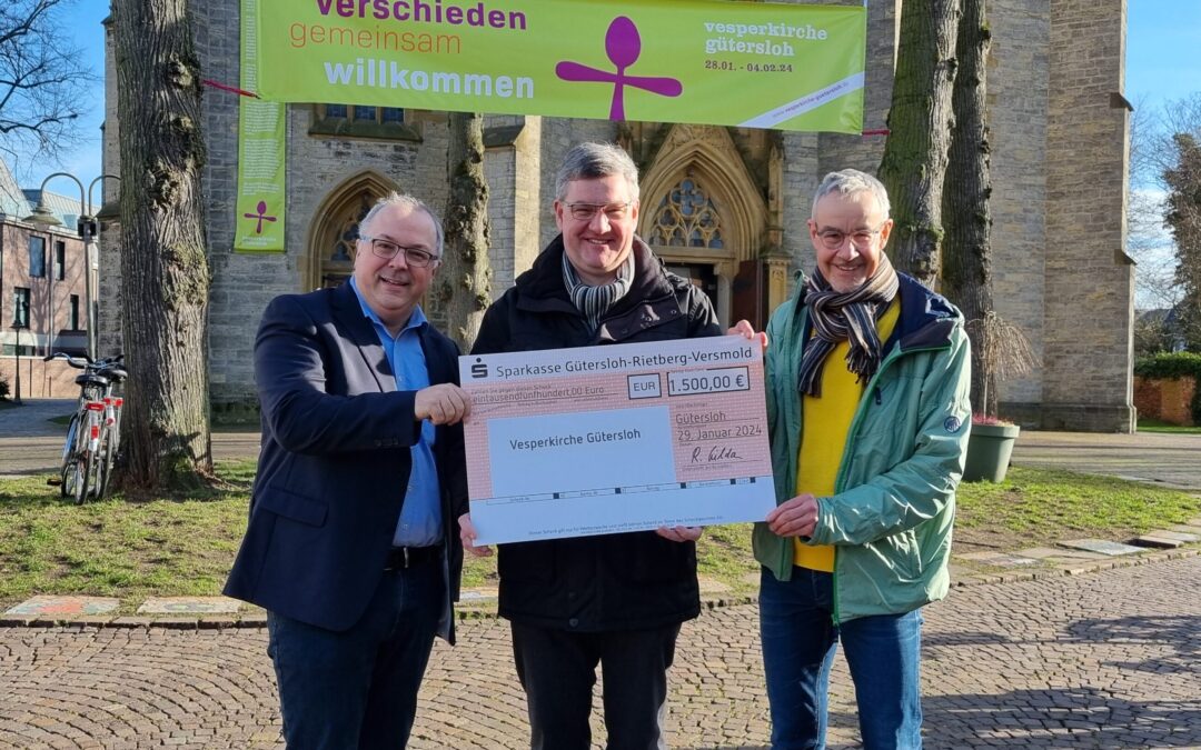 Stadtwerke Gütersloh unterstützen die Ausrichtung der Vesperkirche