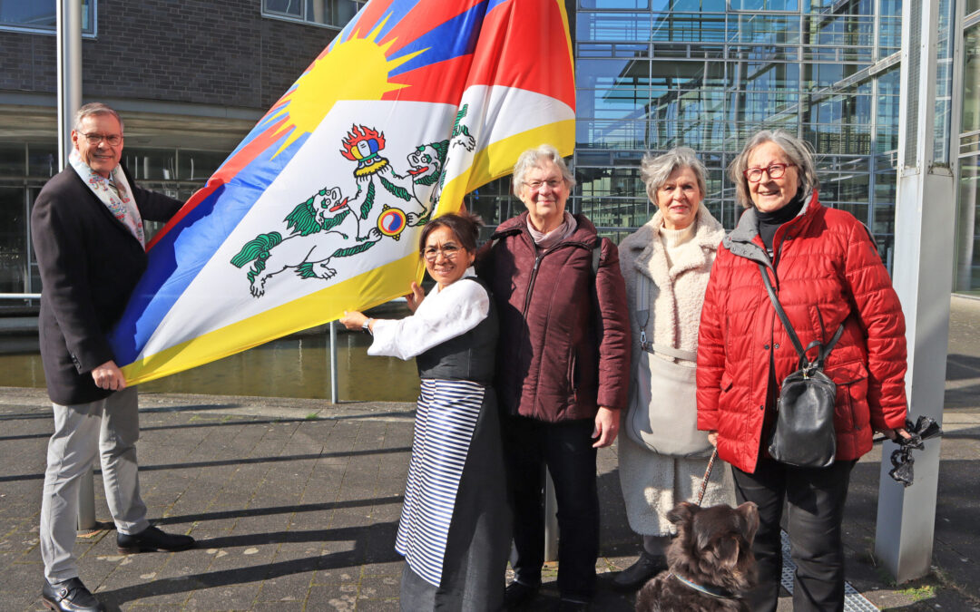 Flagge zeigen für Tibet