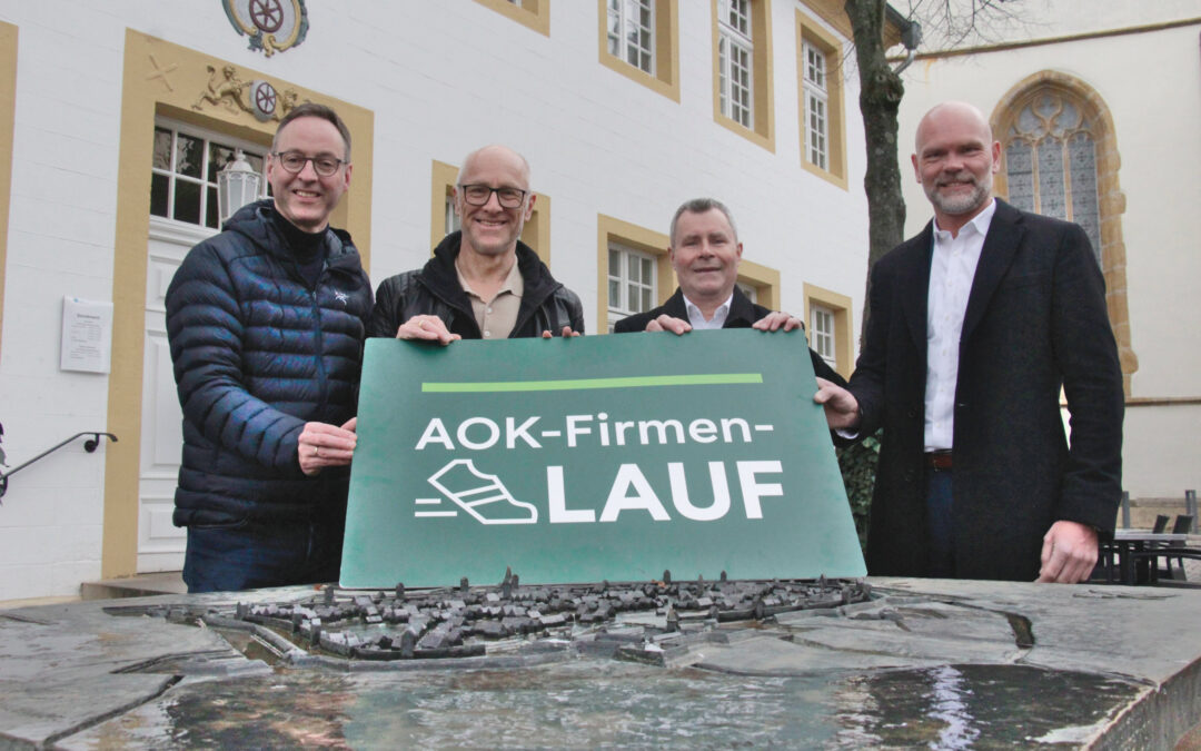 12. AOK-Firmenlauf Wiedenbrück startet am 12. Juni