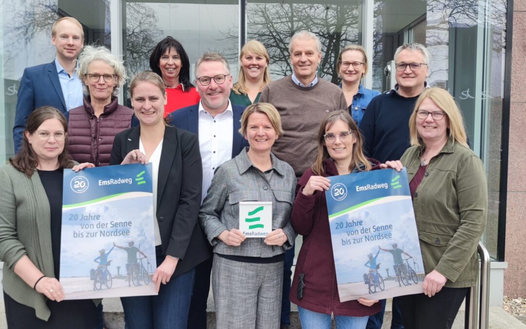 EmsRadweg feiert 20. Geburtstag