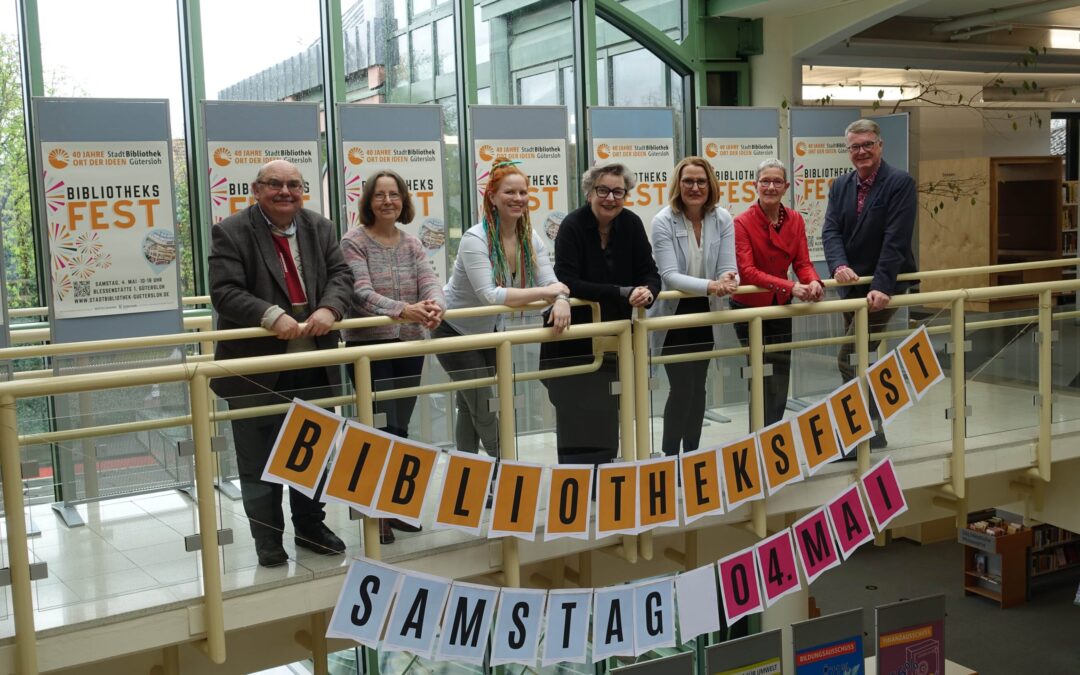 Bibliotheksfest „40 Jahre Ort der Ideen“