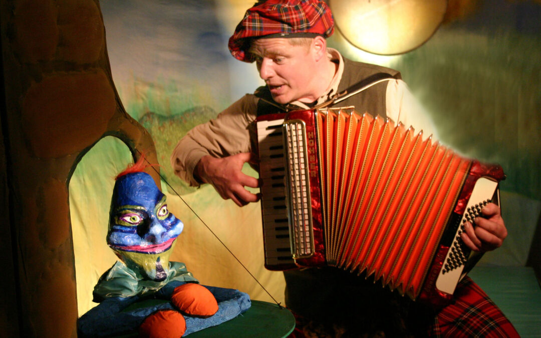 Magisches Abenteuer in Schottland beim Kindertheater in der Weberei