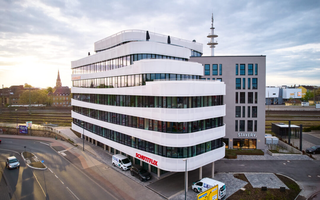 SCHÜTTFLIX-TOWER IN GÜTERSLOH FEIERLICH ERÖFFNET