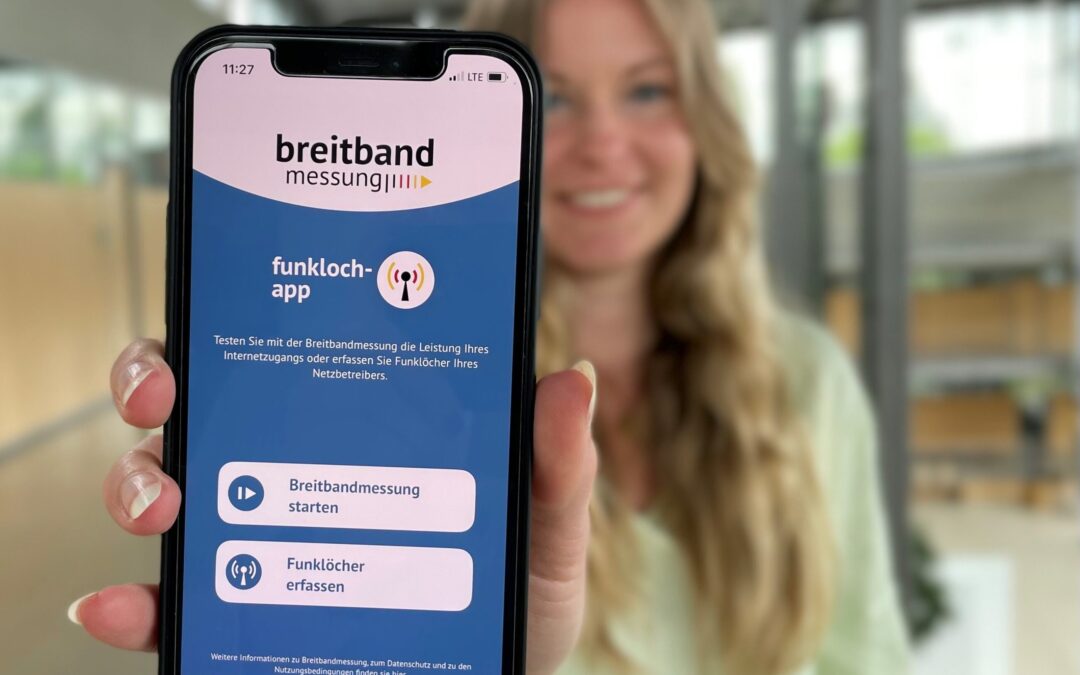 Mobilfunkversorgung per App messen