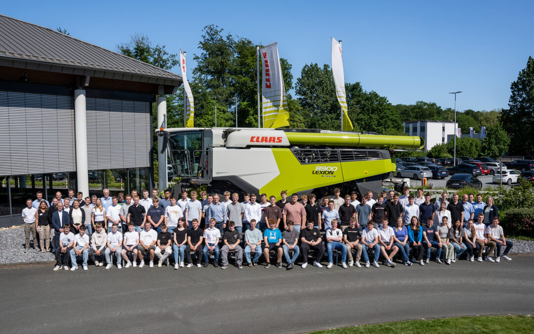 Neue CLAAS Azubis feierlich begrüßt