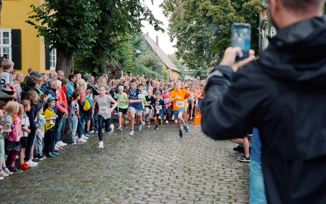 Beim Grafschaftslauf ist auch der Nachwuchs gefragt