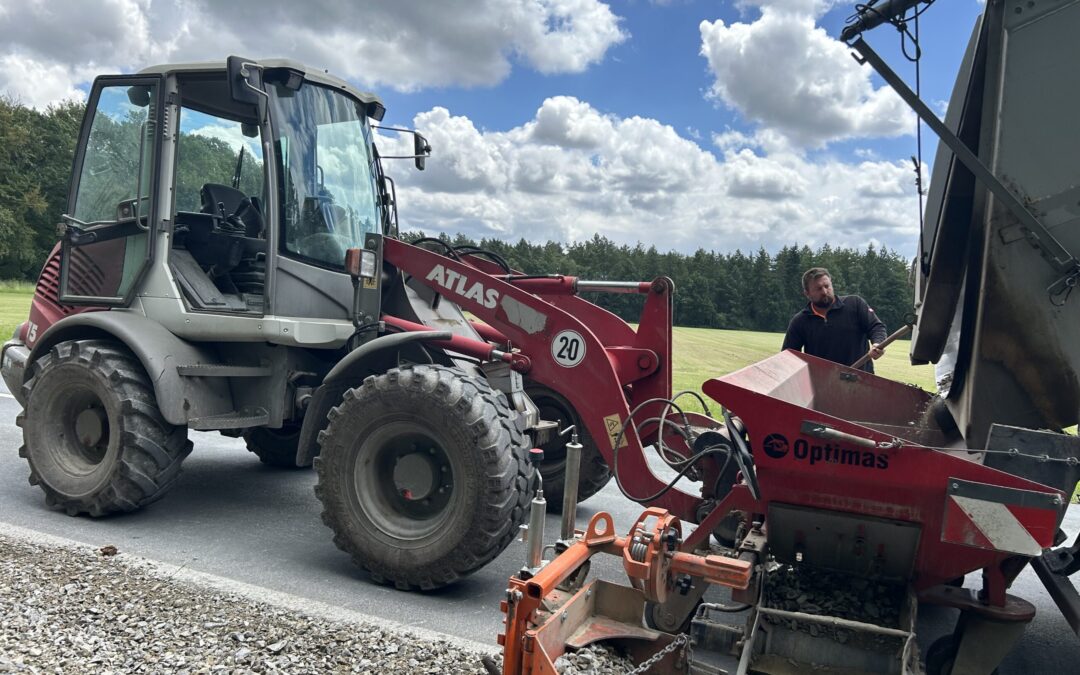 Baustelle früher als erwartet beendet
