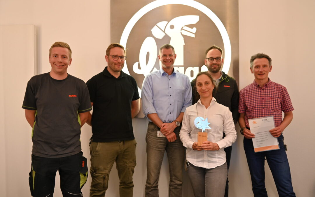 CLAAS gewinnt Sicherheitspreis „Der Schlaue Fuchs“