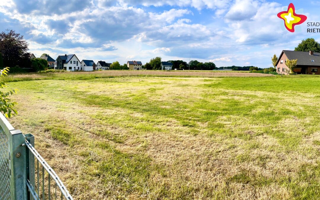 Erschließung für Baugebiet hat begonnen