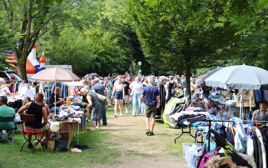 Trödeln im Weberei-Park