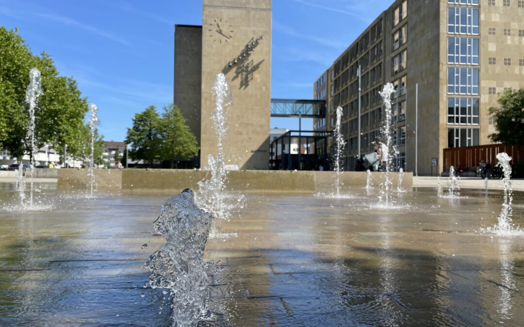 Gut auf heiße Tage vorbereitet