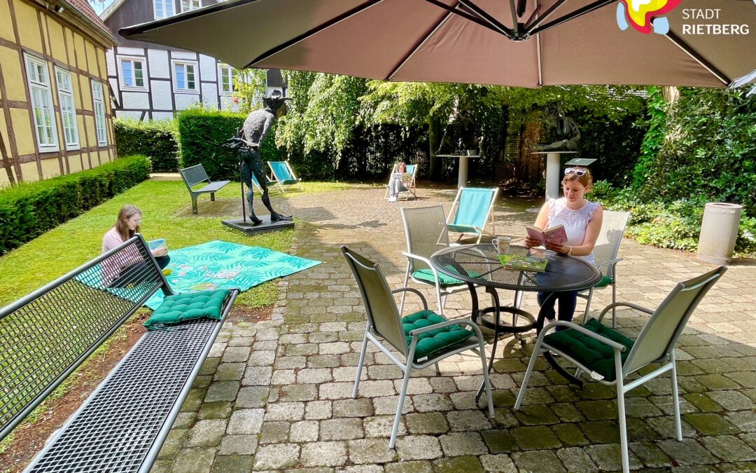 »Lesegarten« als Oase der Ruhe