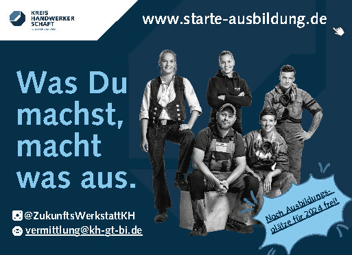 JETZT NOCH EINE AUSBILDUNG IM HANDWERK BEGINNEN?