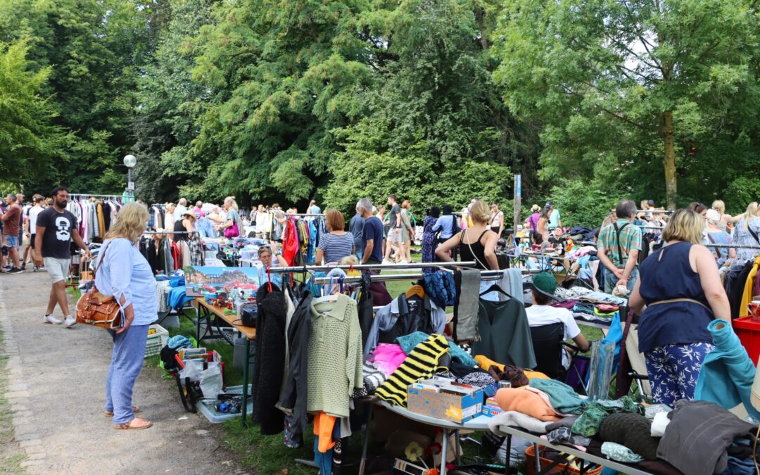 Trödeln im Weberei-Park