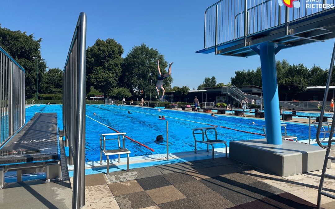 Letzter Freibad-Tag am Sonntag, 8. September