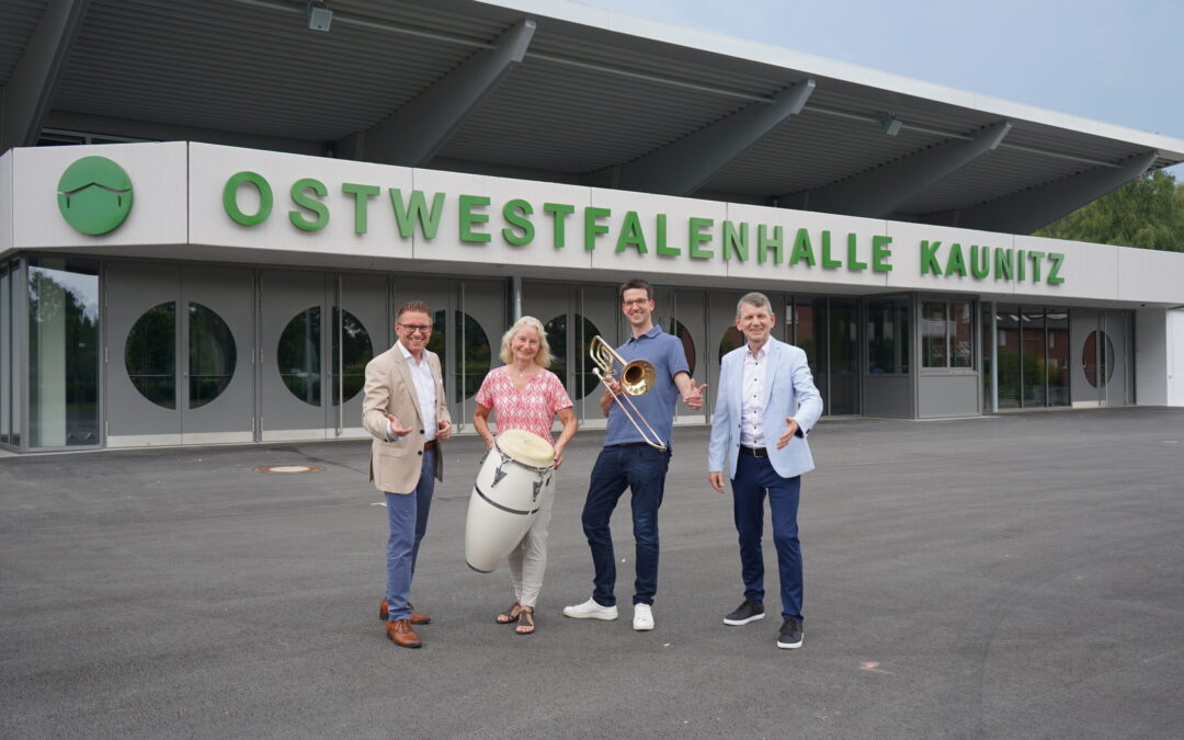 Konzert der Westfalia Big Band zur Neueröffnung der Ostwestfalenhalle