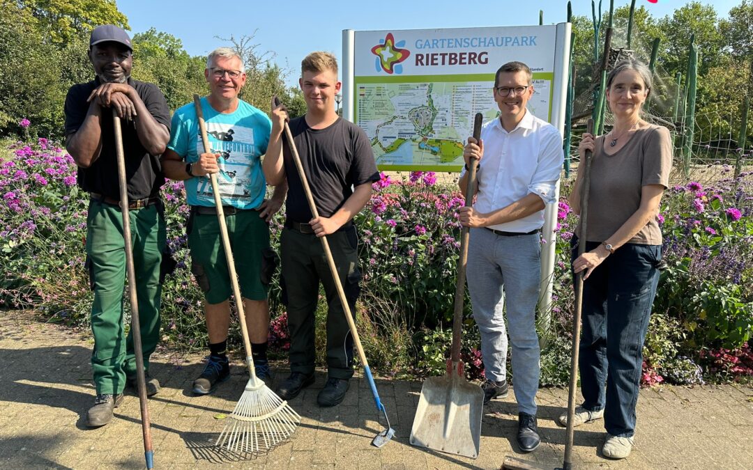 Ein Pionier im Rietberger Gartenschaupark