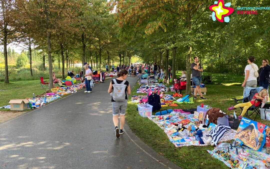 Kinder haben im Gartenschaupark das Sagen