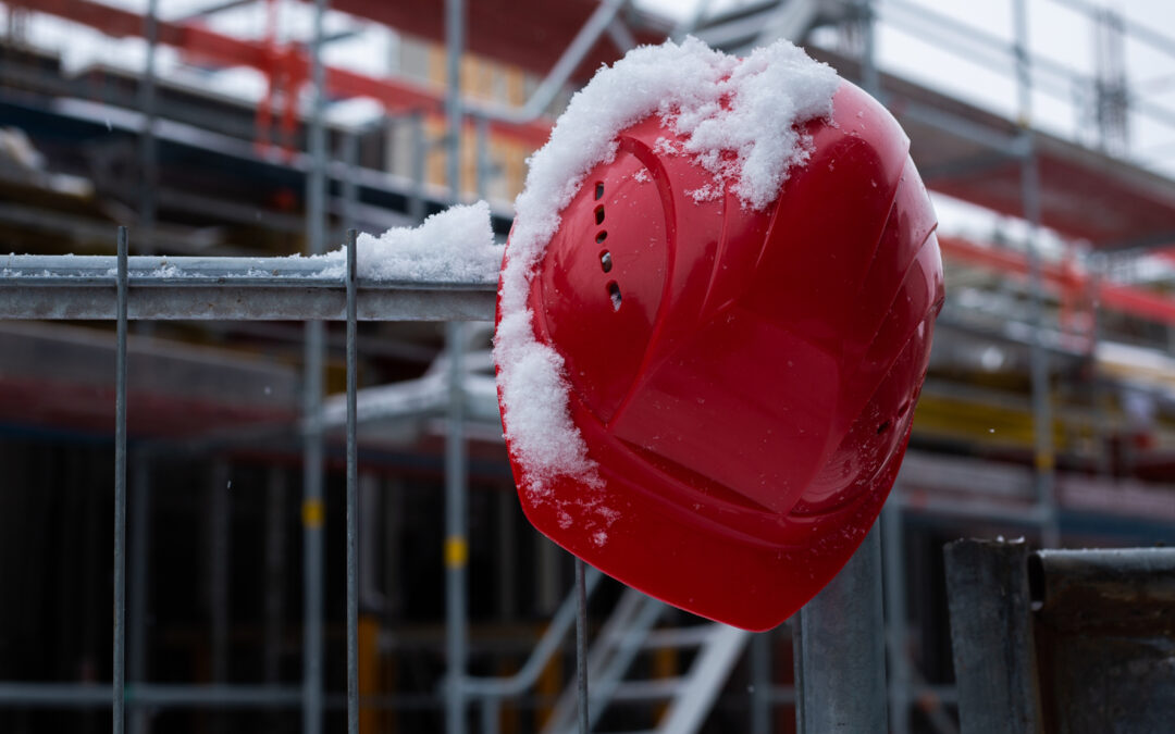 Wenn bei frostigen Temperaturen der Bau stillsteht, hilft das Saison-Kurzarbeitergeld