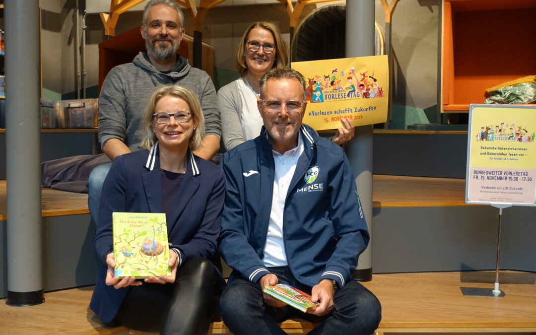 Bundesweiter Vorlesetag 2024 in der Stadtbibliothek Gütersloh