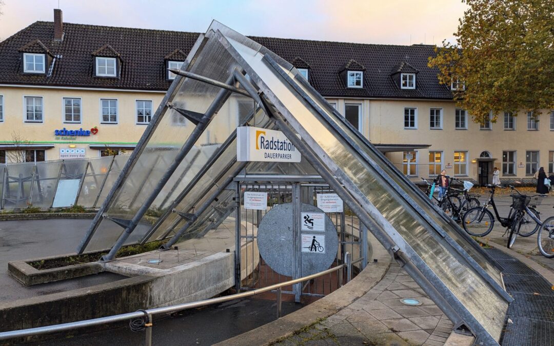 Neues System für die Radstation am Gütersloh Hauptbahnhof