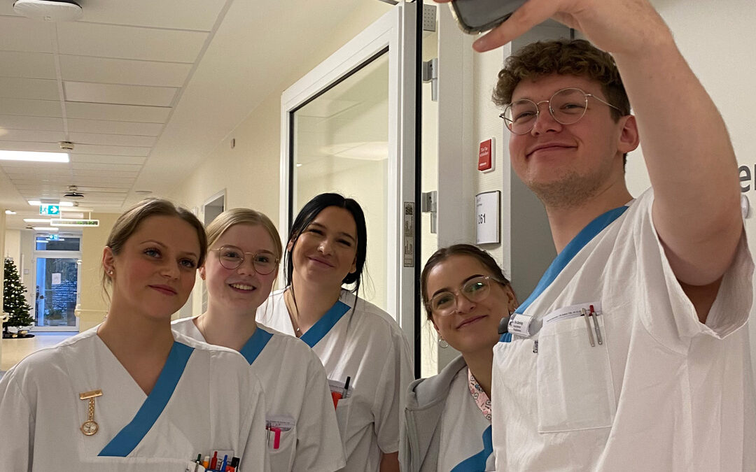 Hier sind die Auszubildenden Chef