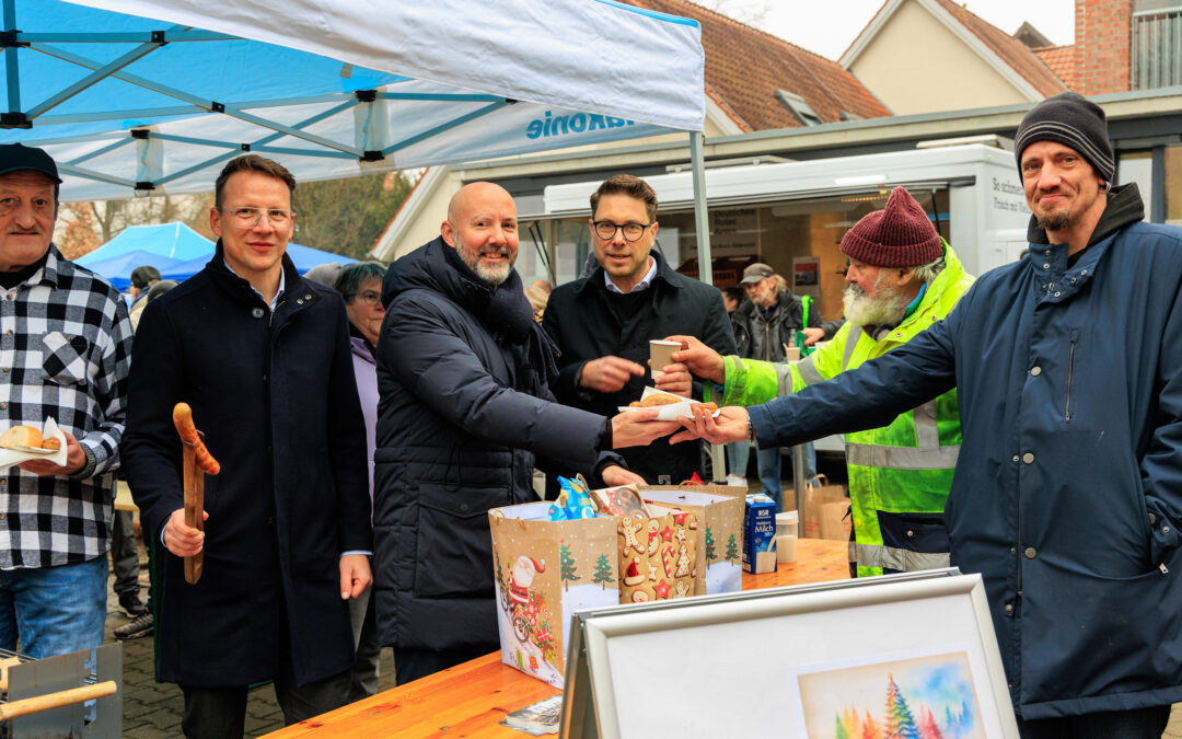 „Open-Air-Adventsfeier“ für Menschen in Wohnungsnot
