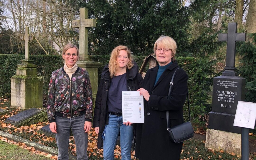 Zur Erinnerung an ehemalige Bürgermeister: