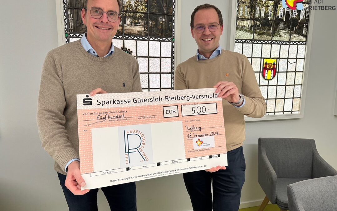 500 Euro für ein (noch) lebendigeres Rietberg