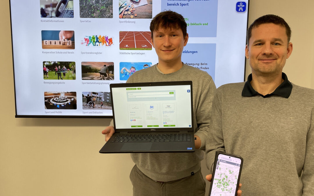 Neu aufgelegte Webseiten für den Sport in Gütersloh