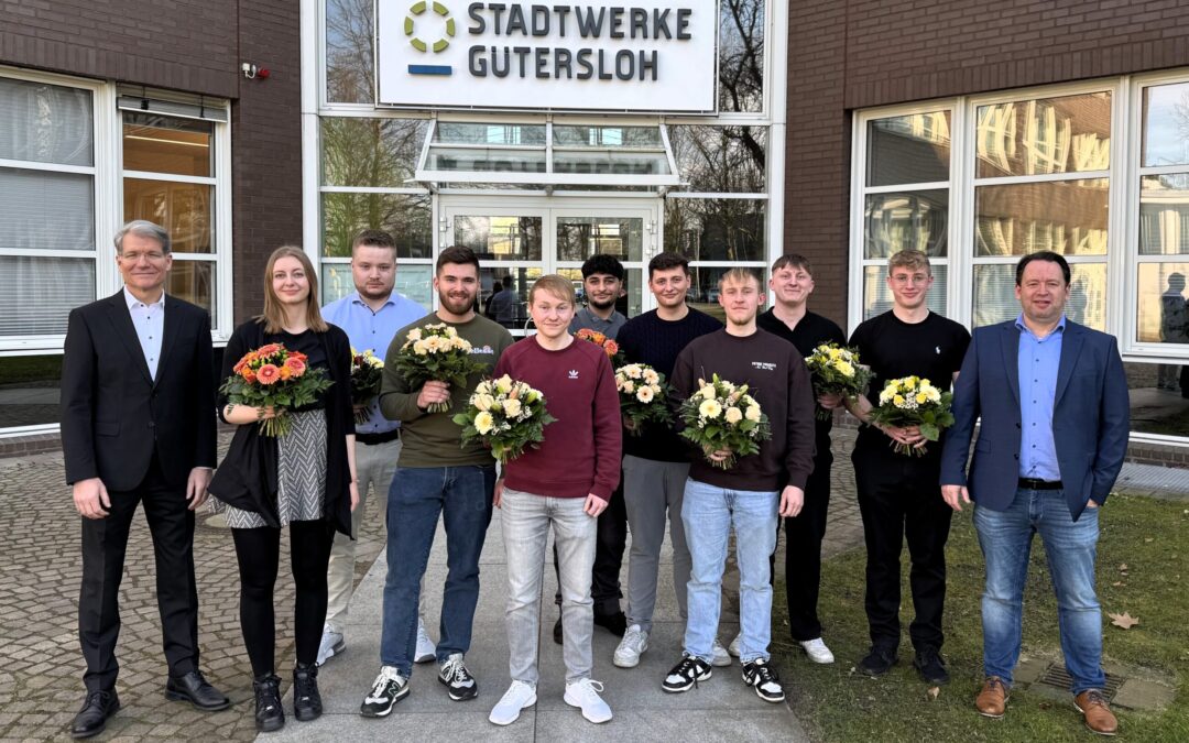 Erfolgreich abgeschlossen: Auszubildende ins Berufsleben verabschiedet