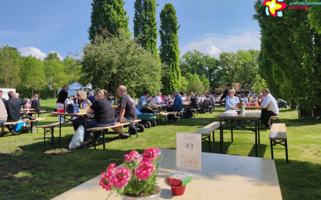 Leckeres Picknick mit vielen Pferdestärken