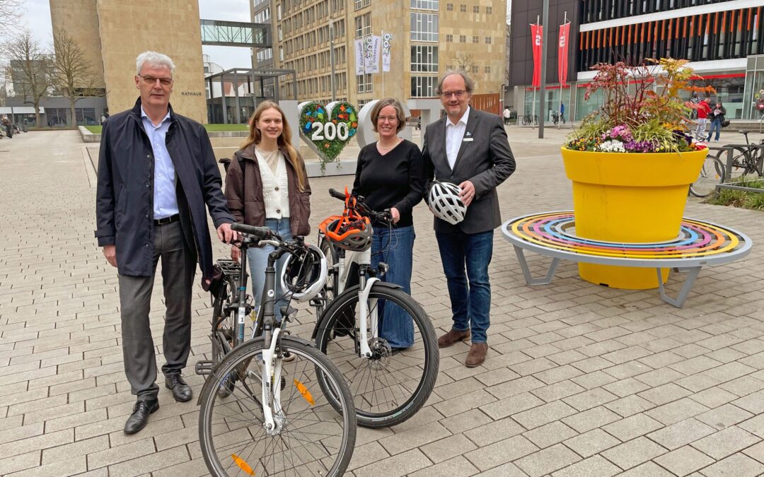 Aufsteigen und Mitmachen beim Stadtradeln vom 1. bis zum 21. Mai