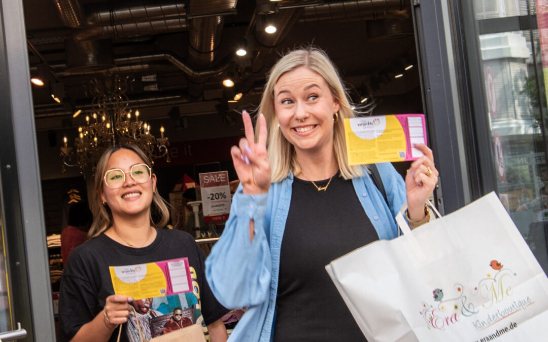 Einkaufen, Stempel sammeln & gewinnen