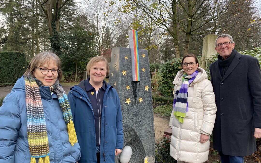 Ein Erinnerungsstein für Sternenkinder