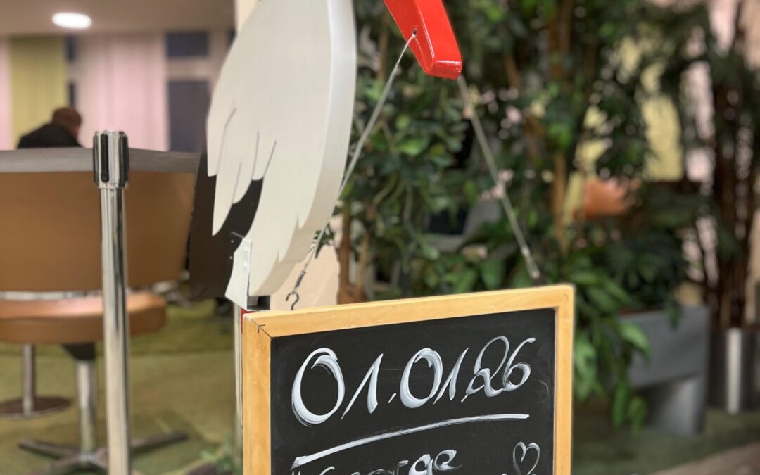 Willkommen Neujahrsbaby!