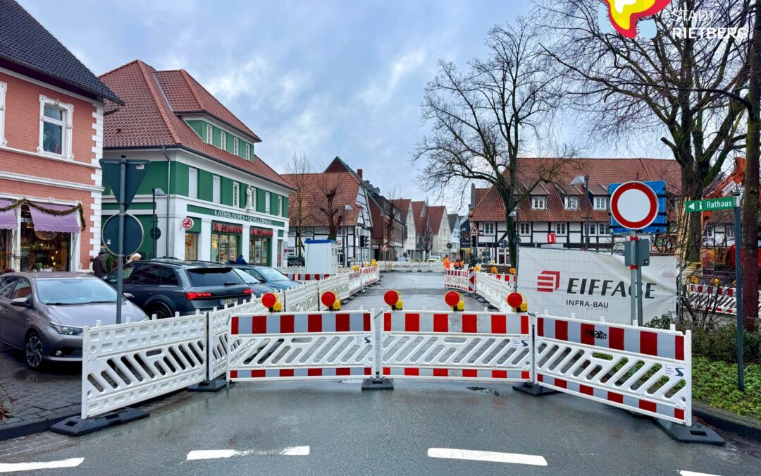 Zufahrt am Südtor nun wieder gesperrt