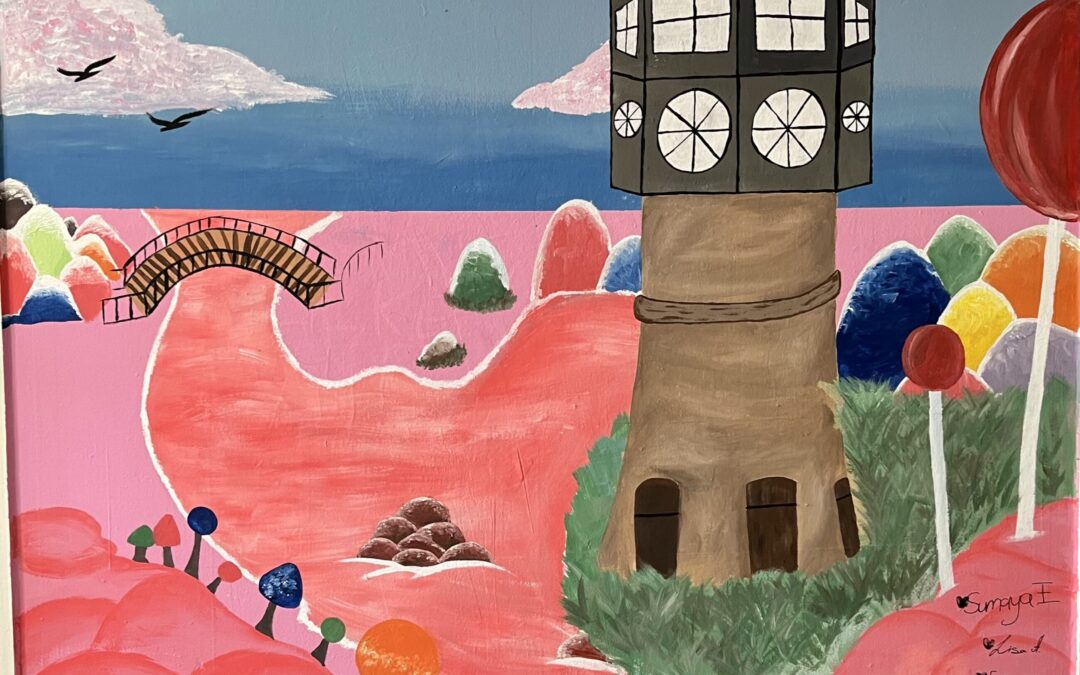 „Gütersloh fantastisch“ im Durchgang der Spiekergasse