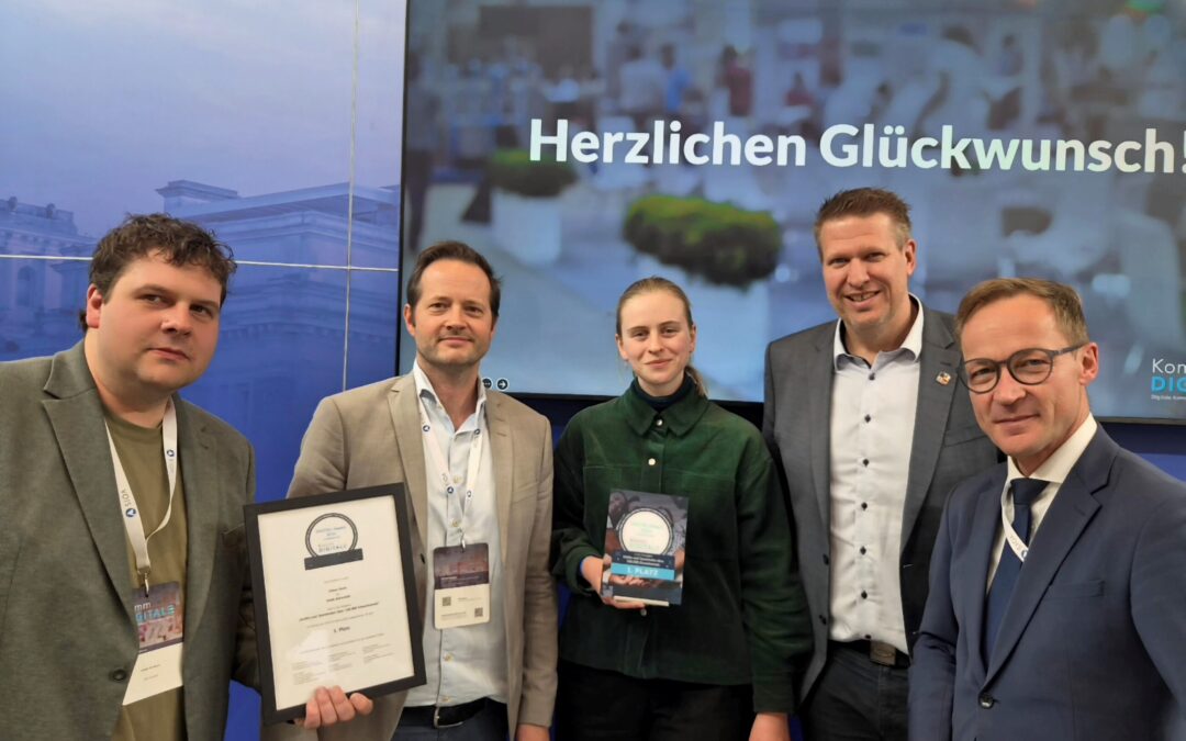 Stadt Gütersloh gewinnt Digital-Award 2026